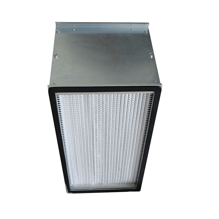 有隔板镀锌框高效空气过滤器