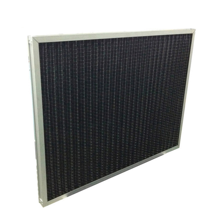折叠式平板活性炭初效过滤器